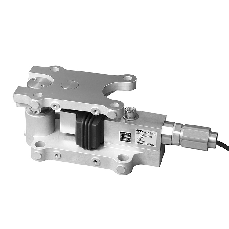 AND 不銹鋼耐壓防爆結構梁式稱重傳感器(帶防浮起機構的集成跳動夾)LCM17-...